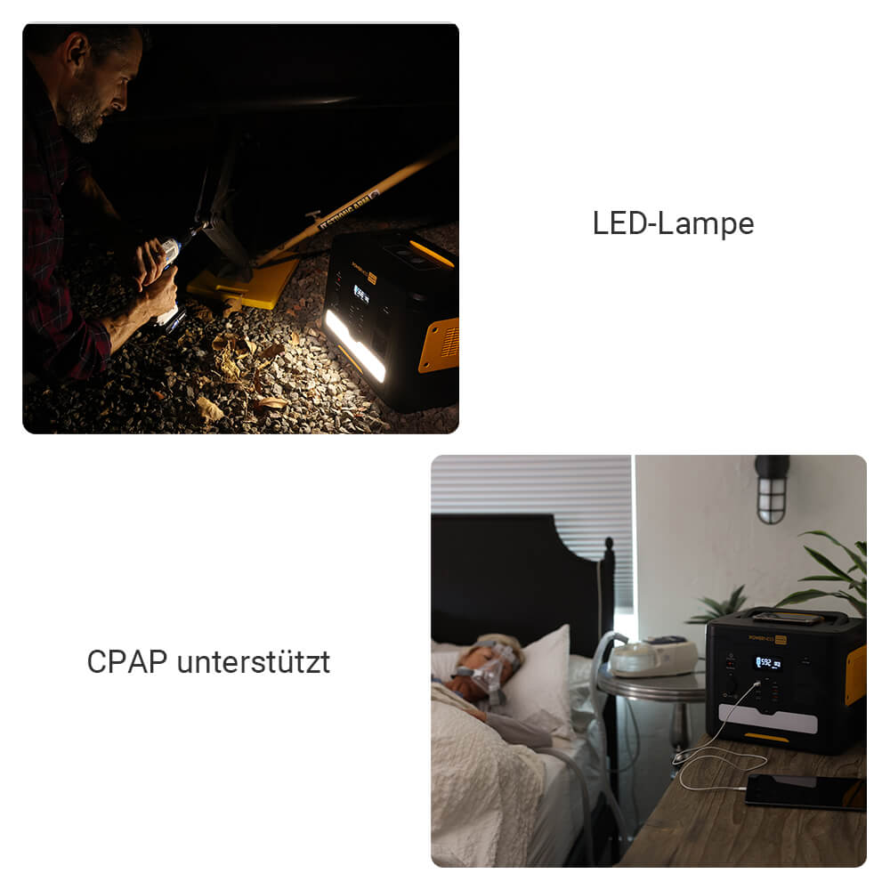 Powerness Hiker U1500 Tragbare Powerstation