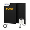 2 x 450 Wc Bifacial Full Black / ohne Halterung / Auto-collecte