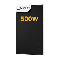 JA Solar 500Wp Full Black Bifaziale Solarmodule, JAM60D41-500/LB Glas-Glas, by Powerness