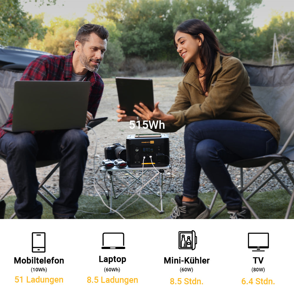 Powerness Hiker U500 Tragbare Powerstation