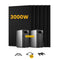 2 modules solaires STREAM Pro + 6 modules solaires bifaciaux Yes Solar de 500 W