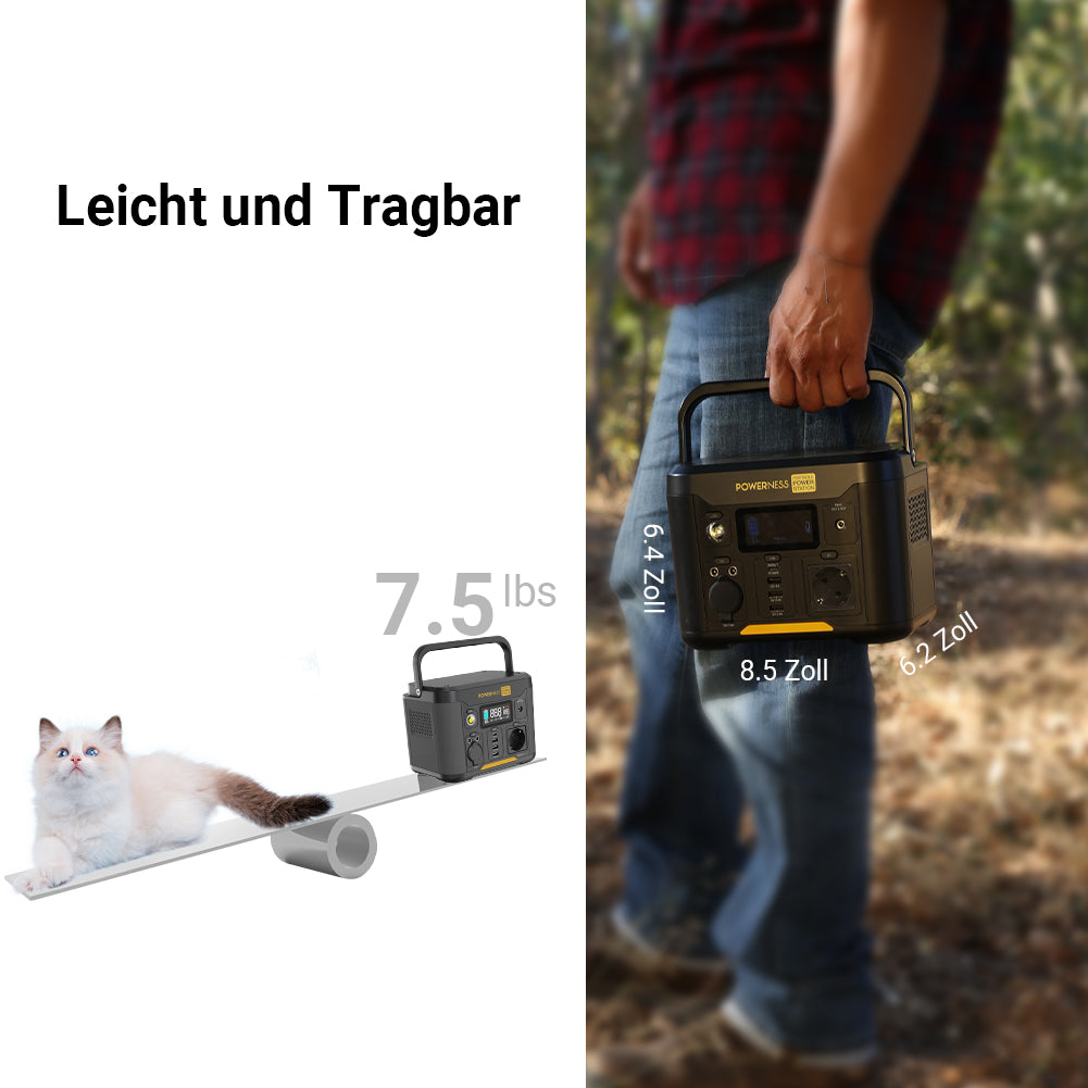 Powerness Hiker U300 Tragbare Powerstation