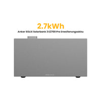 Anker BP2700 Erweiterungsakku für SOLIX 3 E2700 Pro/Solix 2 E1600 Pro, by Powerness