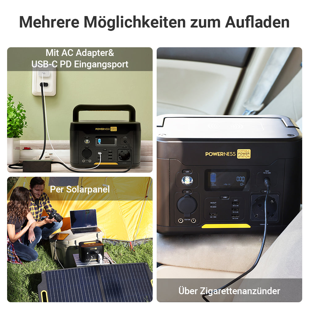 Powerness Hiker U500 Tragbare Powerstation