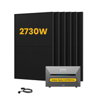 Anker SOLIX solarbank 3 E2700 Pro, met 6 x 450W Bifaciale Zonnepanelen. by Powerness