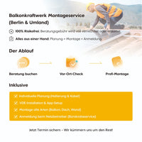 Professioneller Montage- & Beratungsservice für Balkonkraftwerke (Raum Berlin)