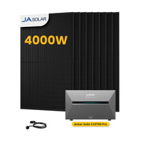 Anker SOLIX Solarbank 3 E2700 Pro, mit 8 x 500 JA Solar Bifaziale Solarmodule, by Powerness
