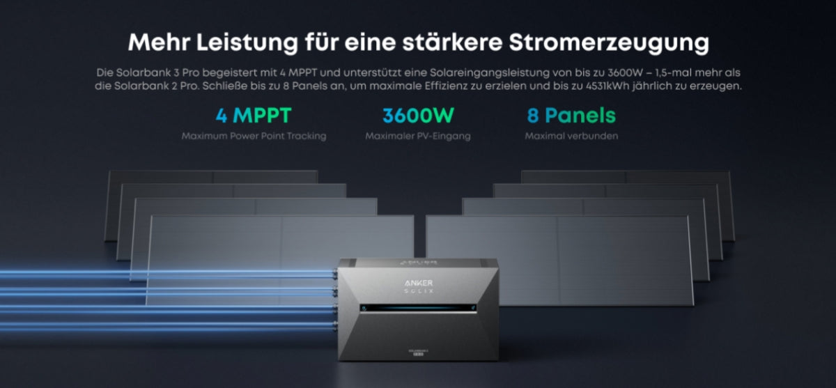 Mehr Solarenergie durch höheren Solarinput