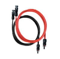 2 x Solarpanel-Verlängerungskabel mit MC4-Stecker - 2m/5m/10m, 4mm