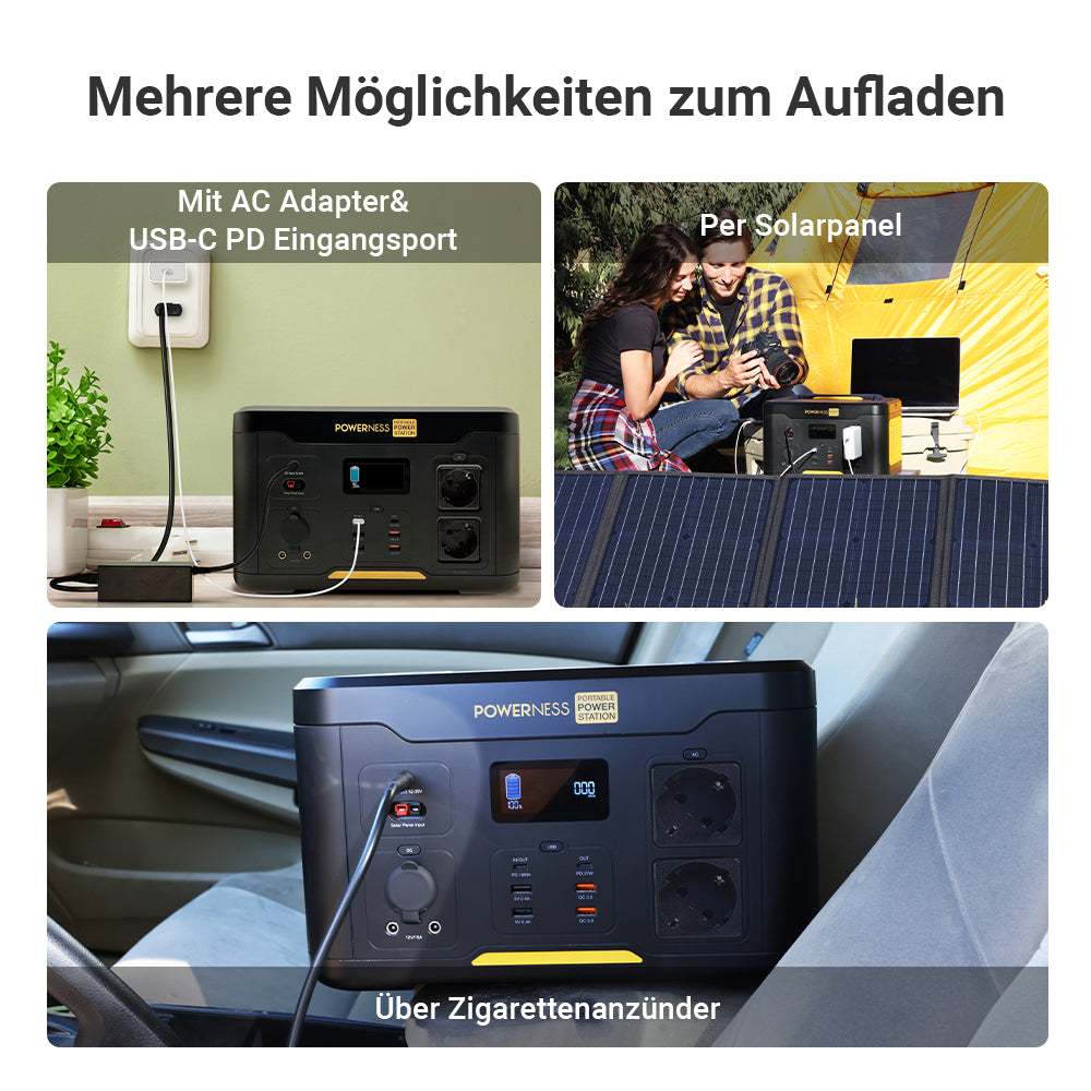 Powerness Hiker U1000 Tragbare Powerstation